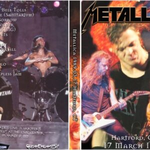 Metallica 1989-03-17 Civic Center, Hartford, NY DVD