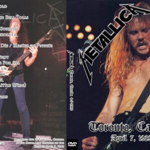 Metallica 1989-04-07 Maple Leaf Garden, Toronto, Canada DVD