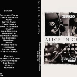 Alice in Chains 2019-06-20 Stadium Live, Moscow, Russia DVD