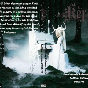 Kerli 2016-02-18 Feral Hearts Release Party, Tallinn, Estonia DVD