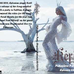 Kerli 2018-06-23 Puhajarve Park, Otepaa, Estonia DVD