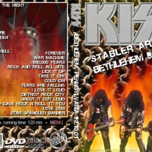 Kiss 1992-10-01 Bethlehem, PA DVD