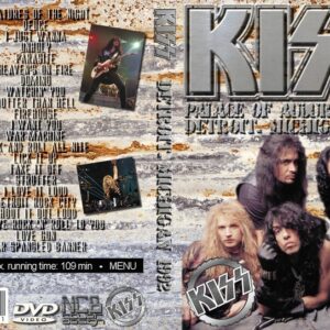 Kiss 1992-11-27 Detroit, MI DVD