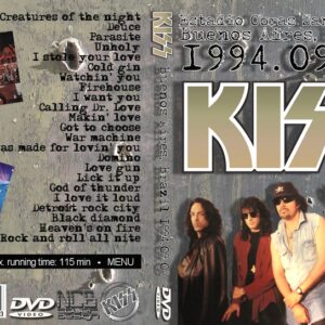 Kiss 1994-09-05 Buenos Aires, Argentina DVD