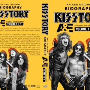 Kiss Biography KISStory 2021 Part 1 and 2 DVD