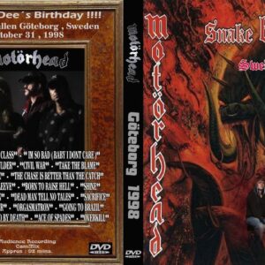 Motorhead 1998-10-31 Gothenburg, Sweden DVD