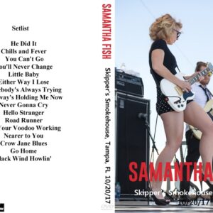 Samantha Fish 2017-10-20 Skipper's Smokehouse, Tampa, FL DVD