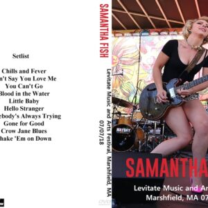 Samantha Fish 2018-07-07 Levitate Music and Arts Festival, Marshfield, MA DVD