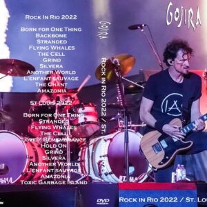 Gojira 2022 Rock in Rio 2021 St. Louis DVD