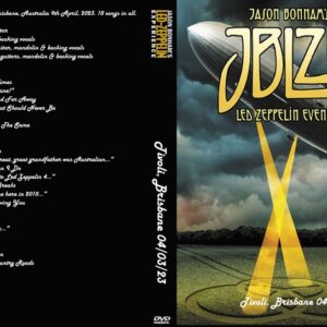 Jason Bonhams Led Zeppelin Evening 2023-04-03 Tivoli, Brisbane DVD
