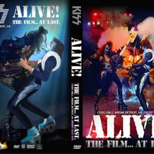 Kiss 1976-01-25-27 Alive The Film, Cobo Hall, Detroit, MI DVD
