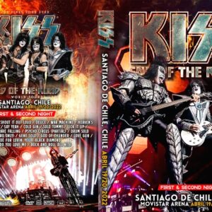 Kiss 2022-04-20 Santiago, Chile 2 DVD