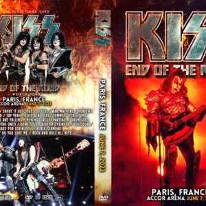 Kiss 2022-06-07 Paris, France DVD