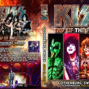 Kiss 2022-06-22 Gothenburg, Sweden DVD