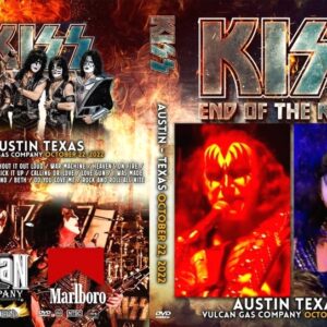 Kiss 2022-10-22 Austin, TX DVD