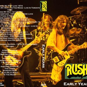 Rush Early Years DVD