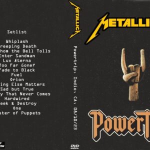 Metallica 2023-10-08 Power Trip, Indio, CA DVD