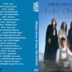 Greta Van Fleet 2024-04-27 Chaifetz Arena, St Louis, MO DVD