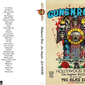 Guns N' Roses 2023-11-01 Hollywood Bowl, Los Angeles, CA DVD