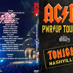 ACDC 2025-05-21 Nissan Stadium, Nashville, TN DVD