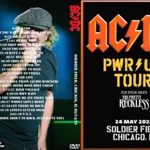 ACDC 2025-05-24 Soldier Field, Chicago, IL DVD