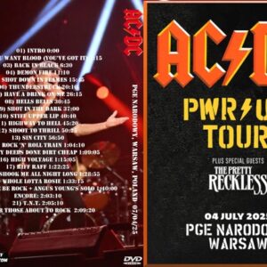 ACDC 2025-07-04 PGE Narodowy, Warsaw, Poland DVD