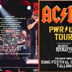 ACDC 2025-07-24 Tallinn, Estonia DVD