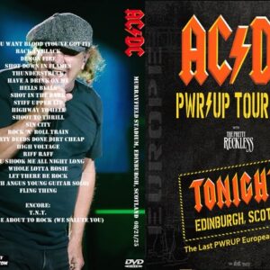 ACDC 2025-08-21 Murrayfield Stadium, Edinburgh, Scotland DVD