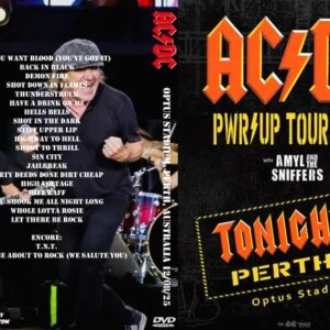 ACDC 2025-12-08 Optus Stadium, Perth, Australia DVD