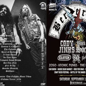 Black Label Society 2024-09-14 Poconos Park, Bushkill, PA DVD