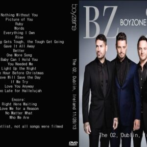 Boyzone 2013-11-28 BZ20 tour, Dublin, Ireland DVD