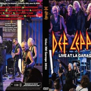 Def Leppard 2024 Sirius XM Garage DVD