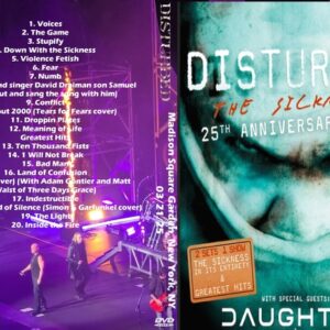 Disturbed 2025-03-21 Madison Square Garden, New York, NY DVD