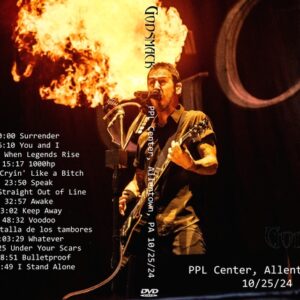 Godsmack 2024-10-25 PPL Center, Allentown, PA DVD