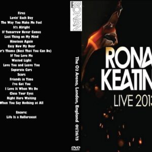 Ronan Keating 2013-01-26 The O2 Arena, London, England DVD