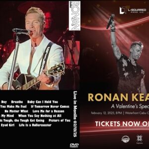 Ronan Keating 2025-02-13 Manila DVD