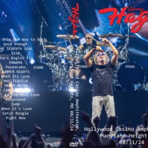 Sammy Hagar 2024-08-31 Hollywood Casino Amphitheatre, Maryland Heights, MO DVD