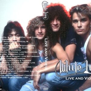 White Lion Live and Video DVD