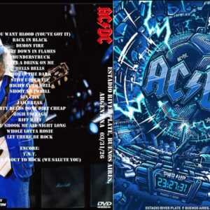 ACDC 2026-03-31 Estadio River Plate, Buenos Aires, Argentina DVD