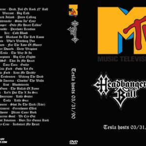 MTV Headbangers 1990-03-31 Tesla hosts DVD