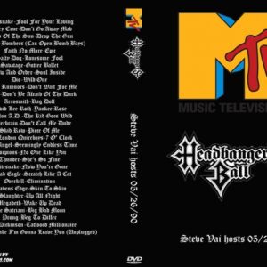MTV Headbangers 1990-05-26 Steve Vai hosts DVD