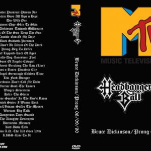 MTV Headbangers 1990-06-09 Bruce Dickinson, Prong DVD
