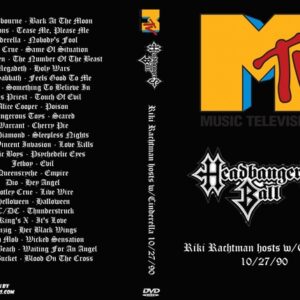 MTV Headbangers 1990-10-27 Riki Rachtman hosts with Cinderella DVD