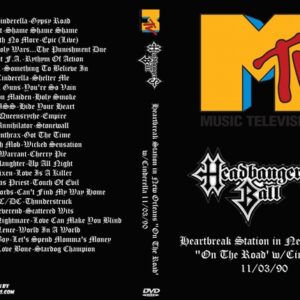 MTV Headbangers 1990-11-03 Heartbreak Station in New Orleans On The Road with Cinderella DVD