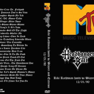MTV Headbangers 1990-12-01 Riki Rachtman hosts with Slayer and Extreme DVD