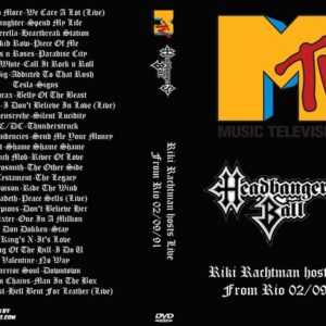 MTV Headbangers 1991-02-09 Riki Rachtman hosts Live From Rio 2 DVD